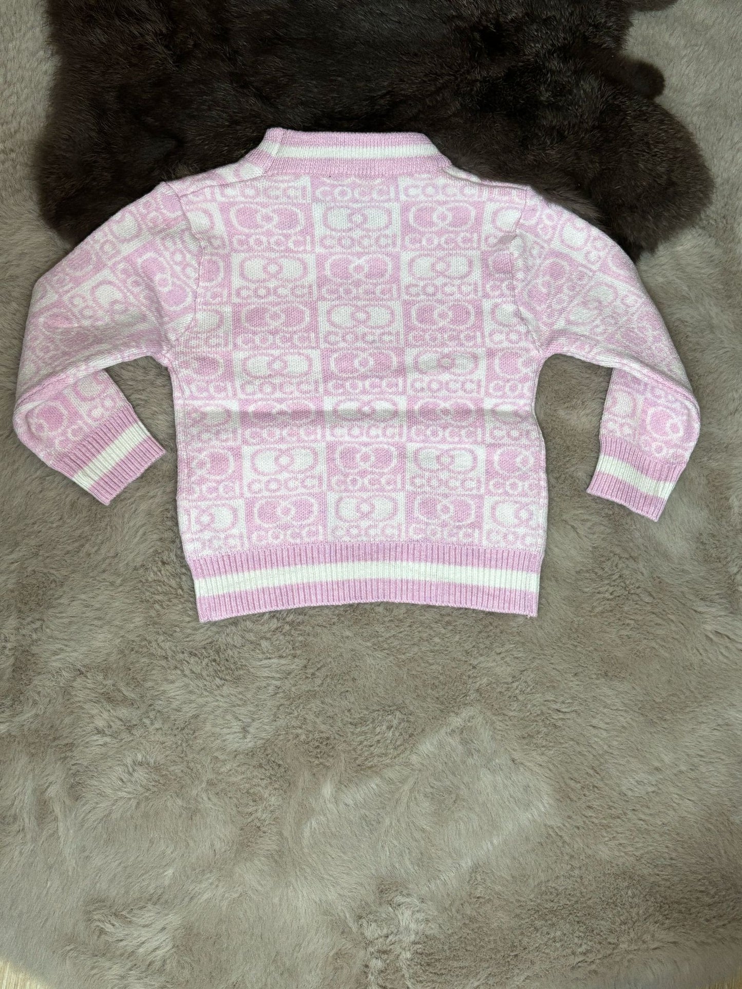 cocci knitted sweater lila