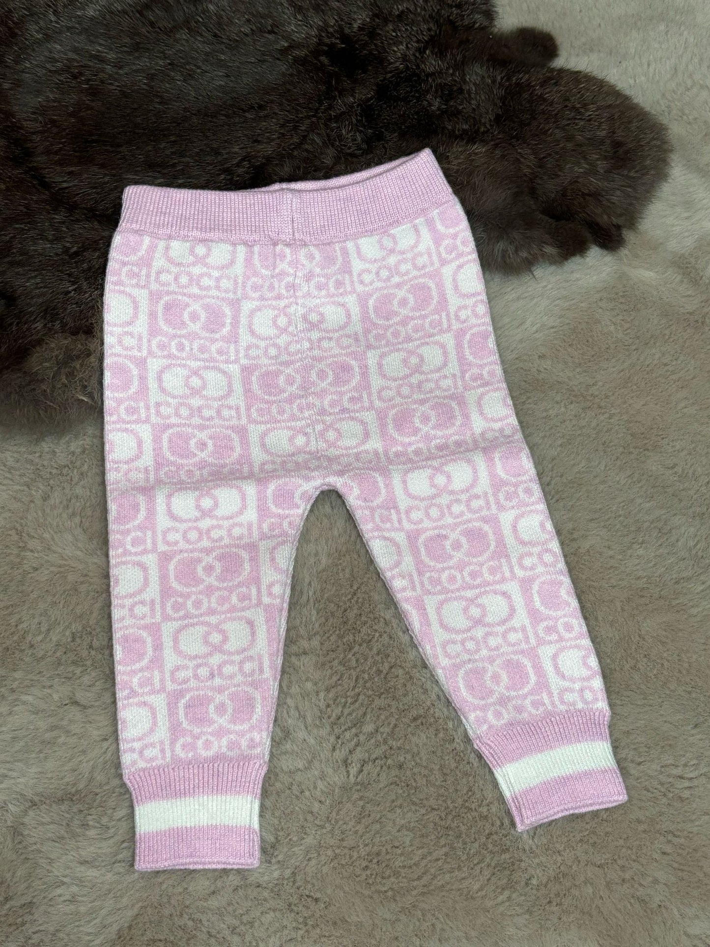 cocci knitted pants lila