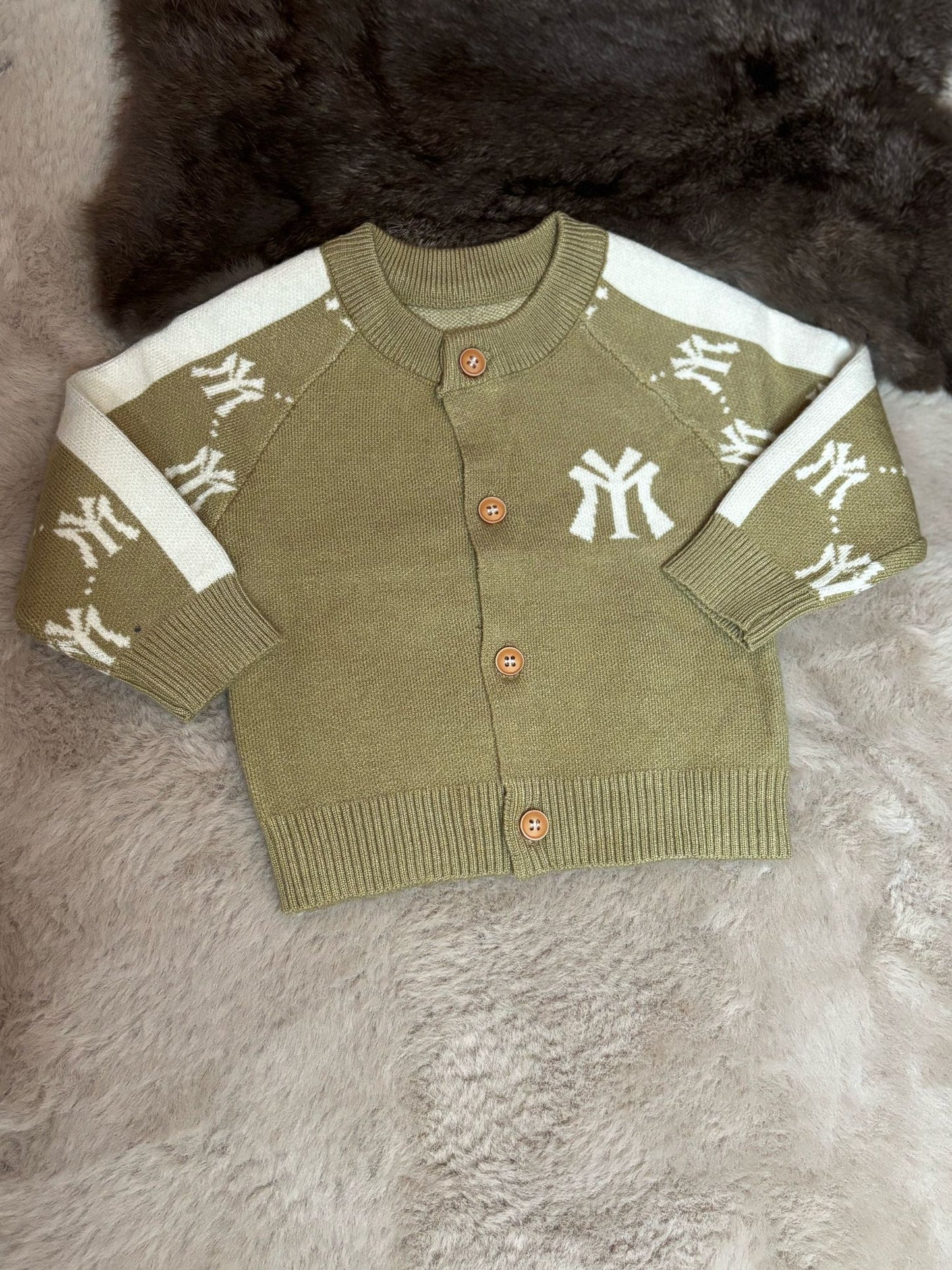 NY knitted blouse green