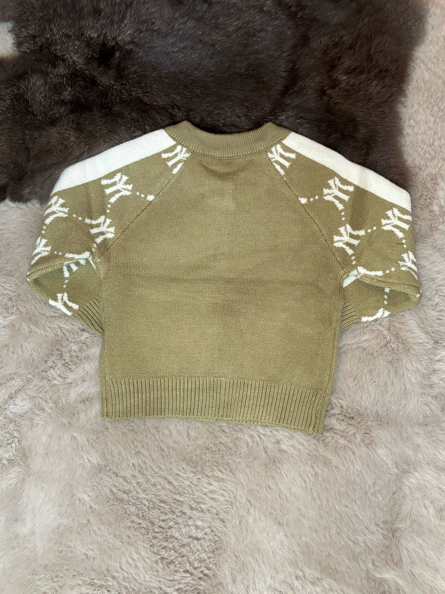 NY knitted blouse green