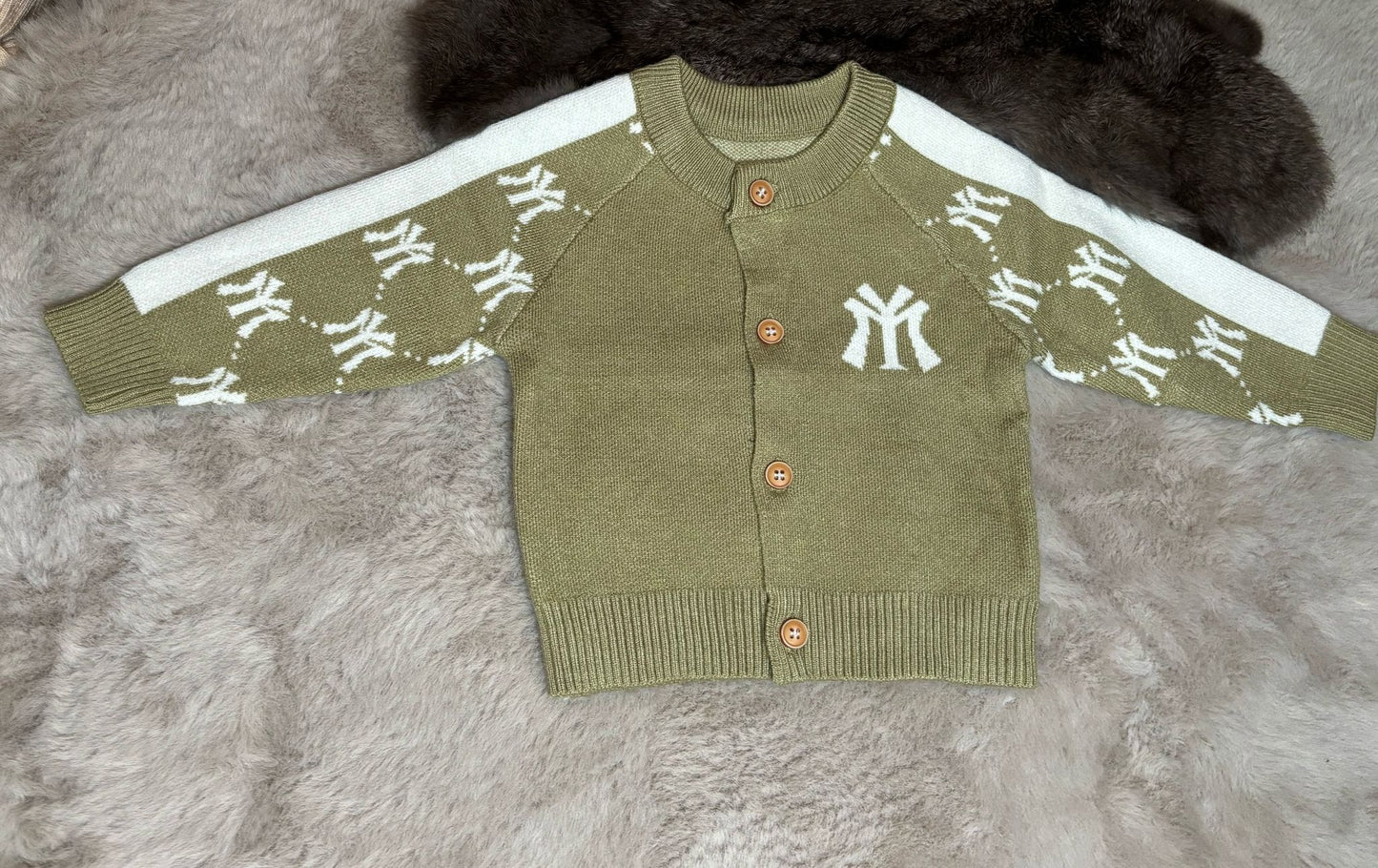 NY knitted blouse green
