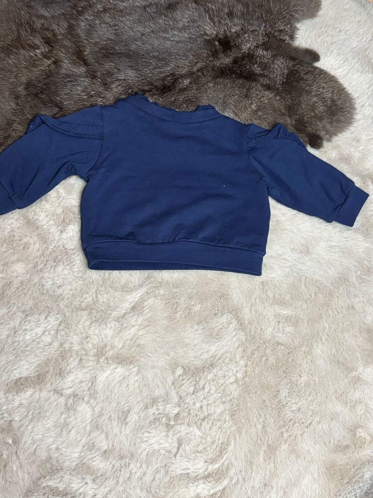 ruffle sweater