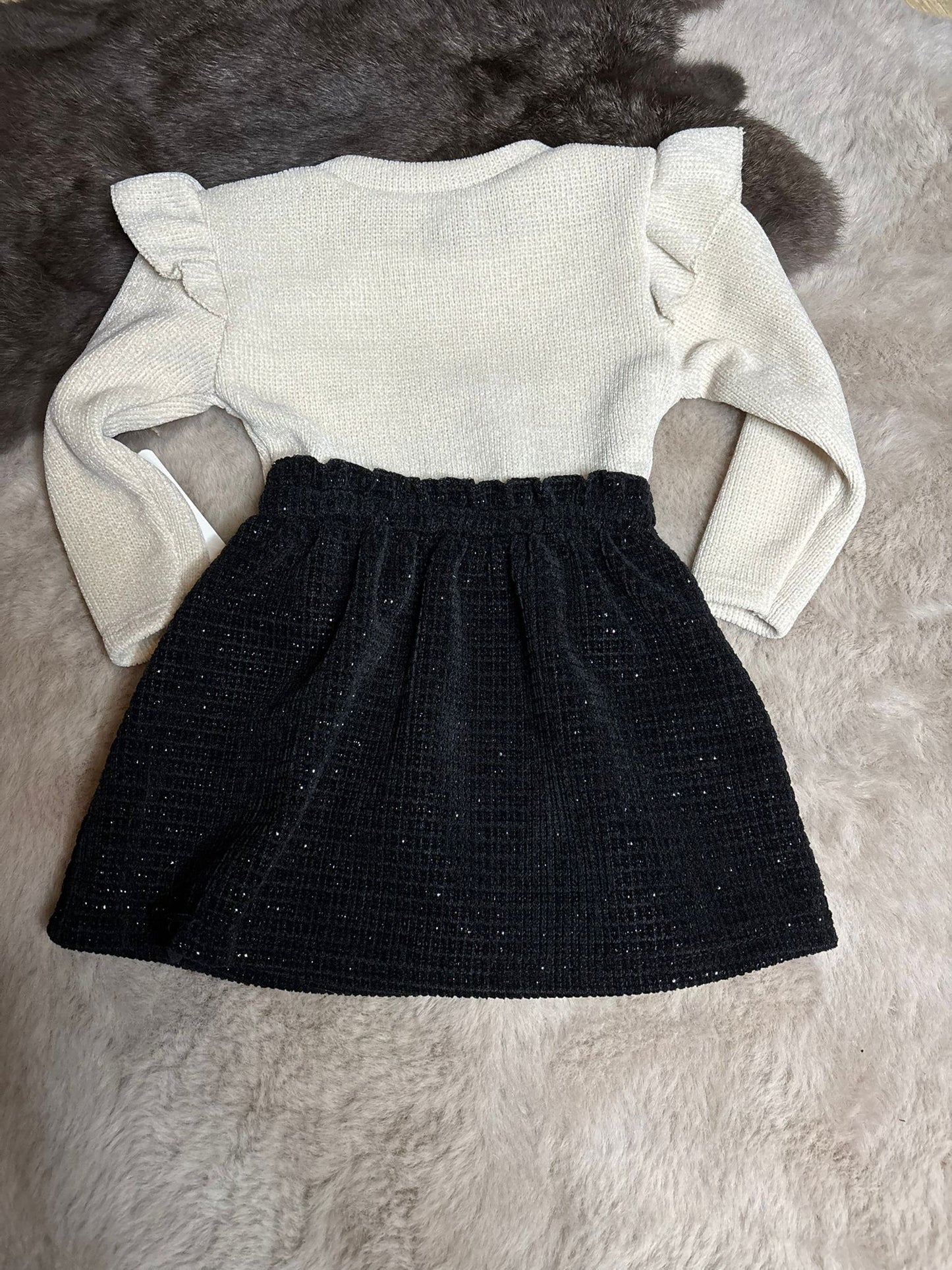 Belle velvet dress