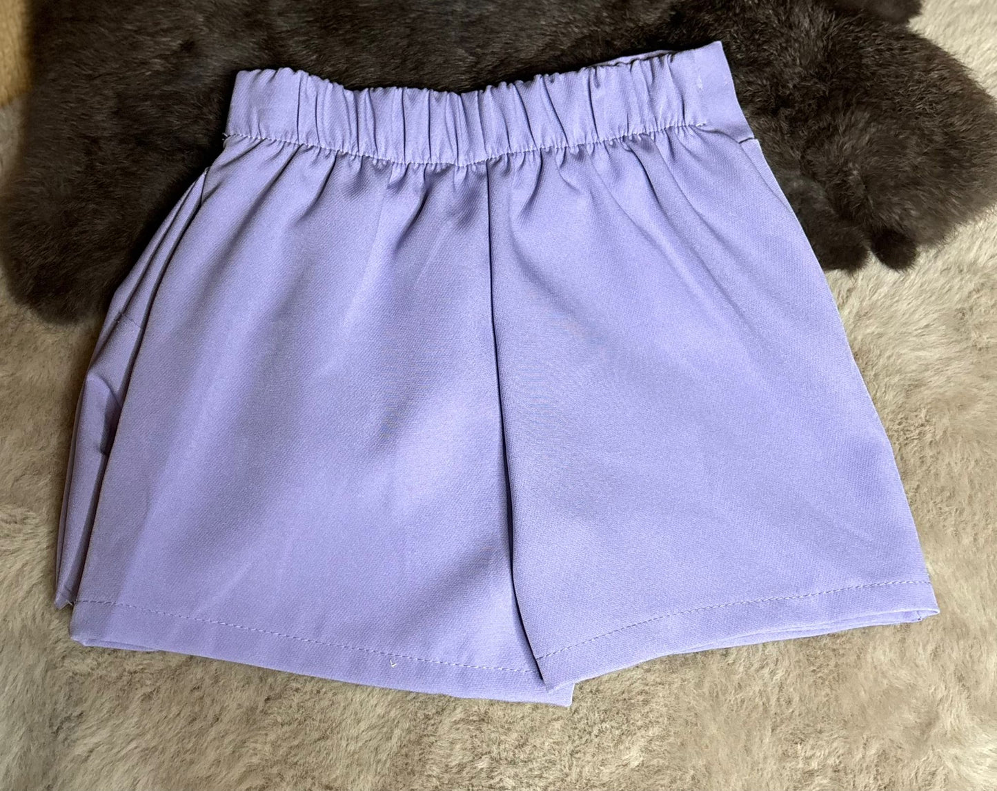 bow pants purple
