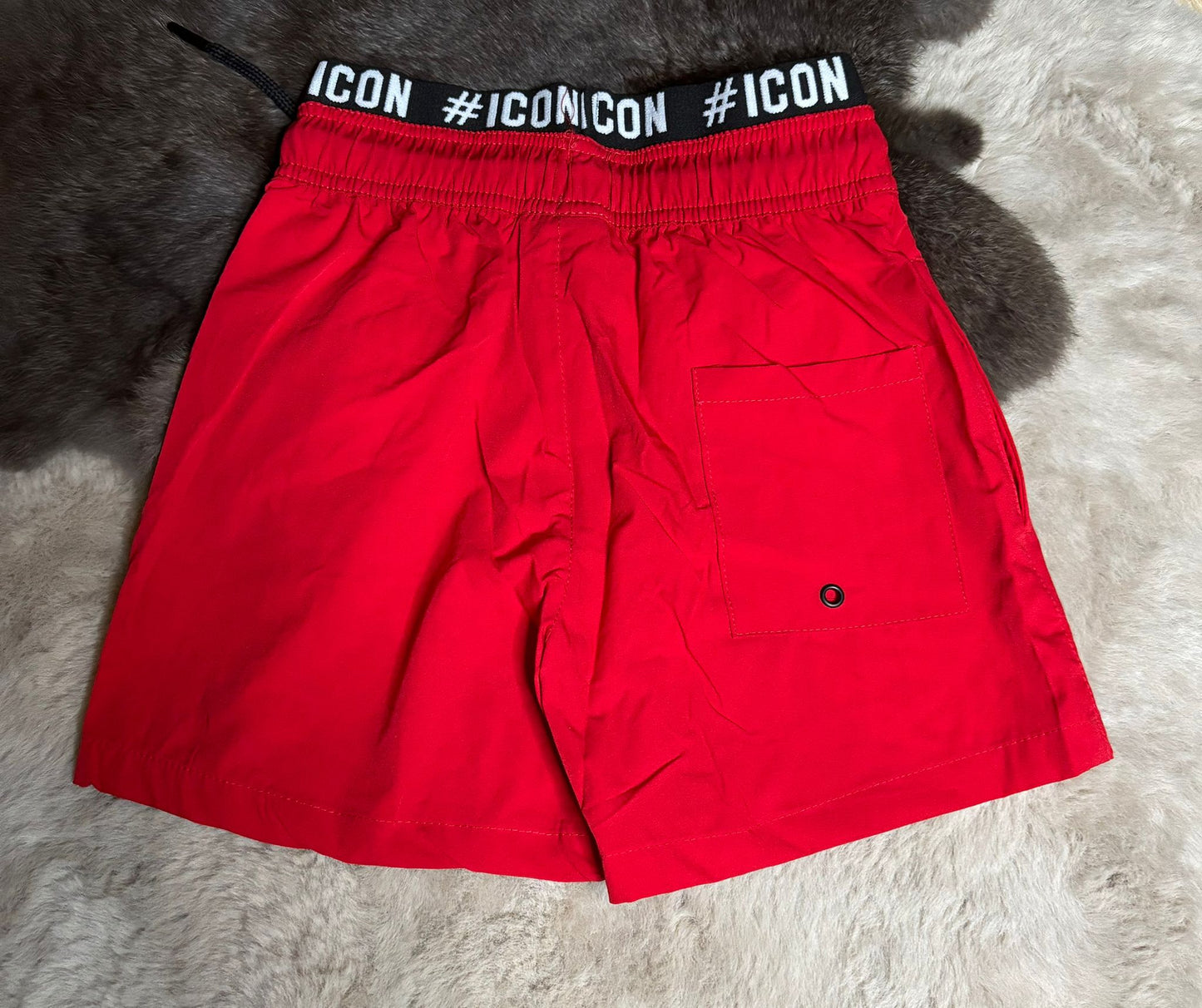 ICON zwembroek red