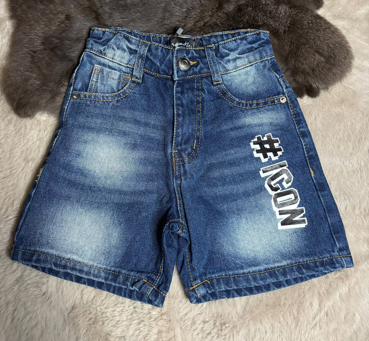 ICON short blue black