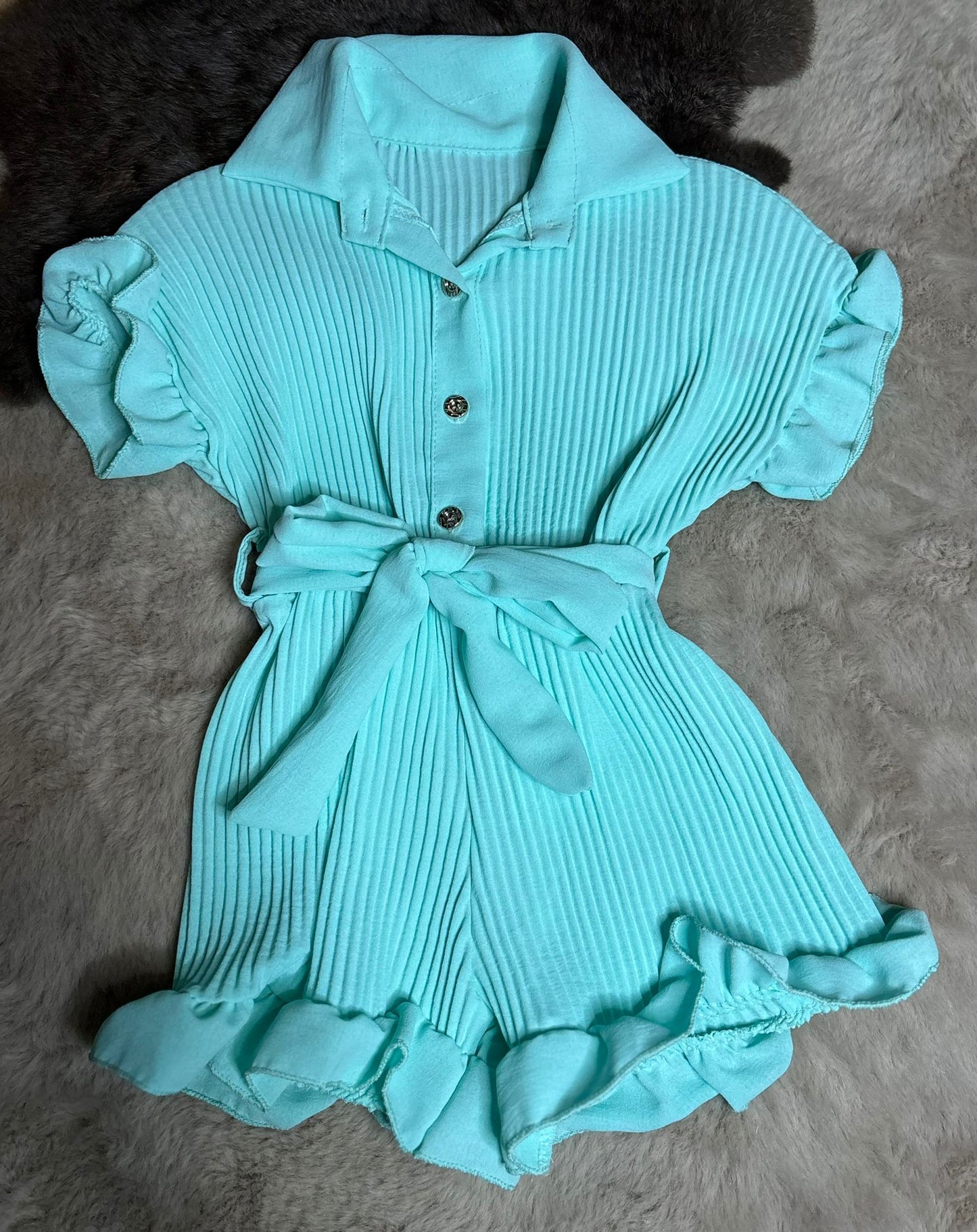 jumpsuit turquoise