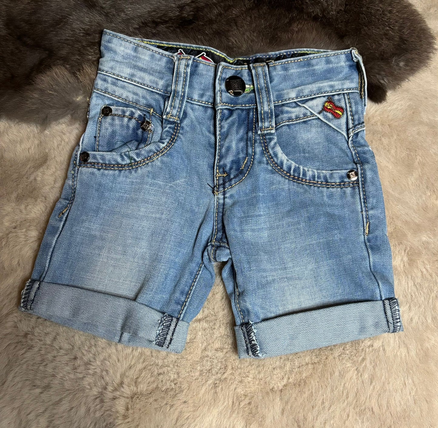 short jeans blue