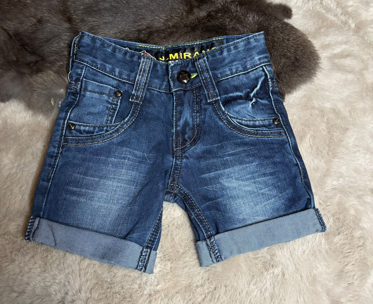 short jeans dark blue