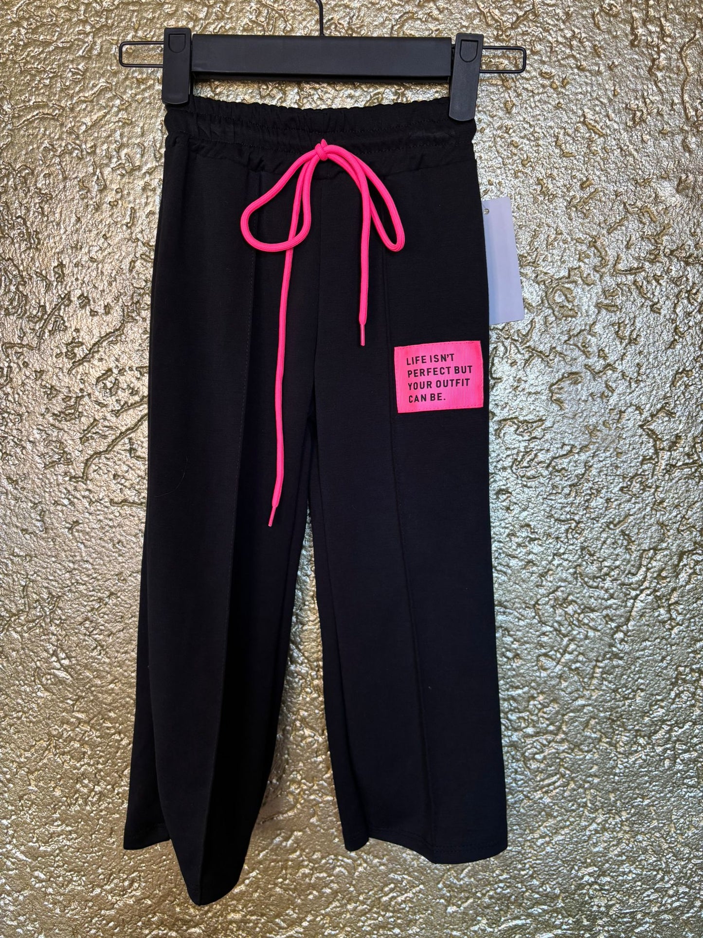 trendy comfy set black