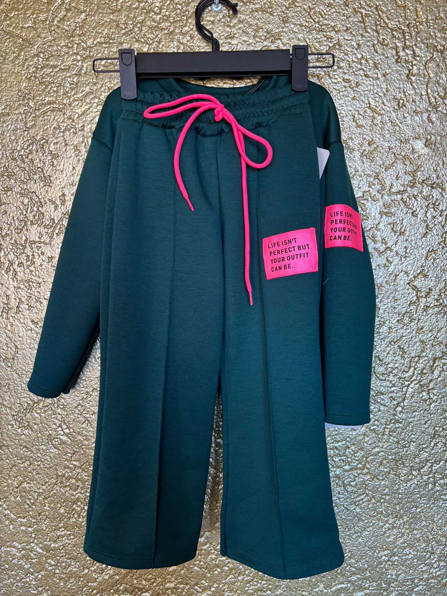 trendy comfy set green