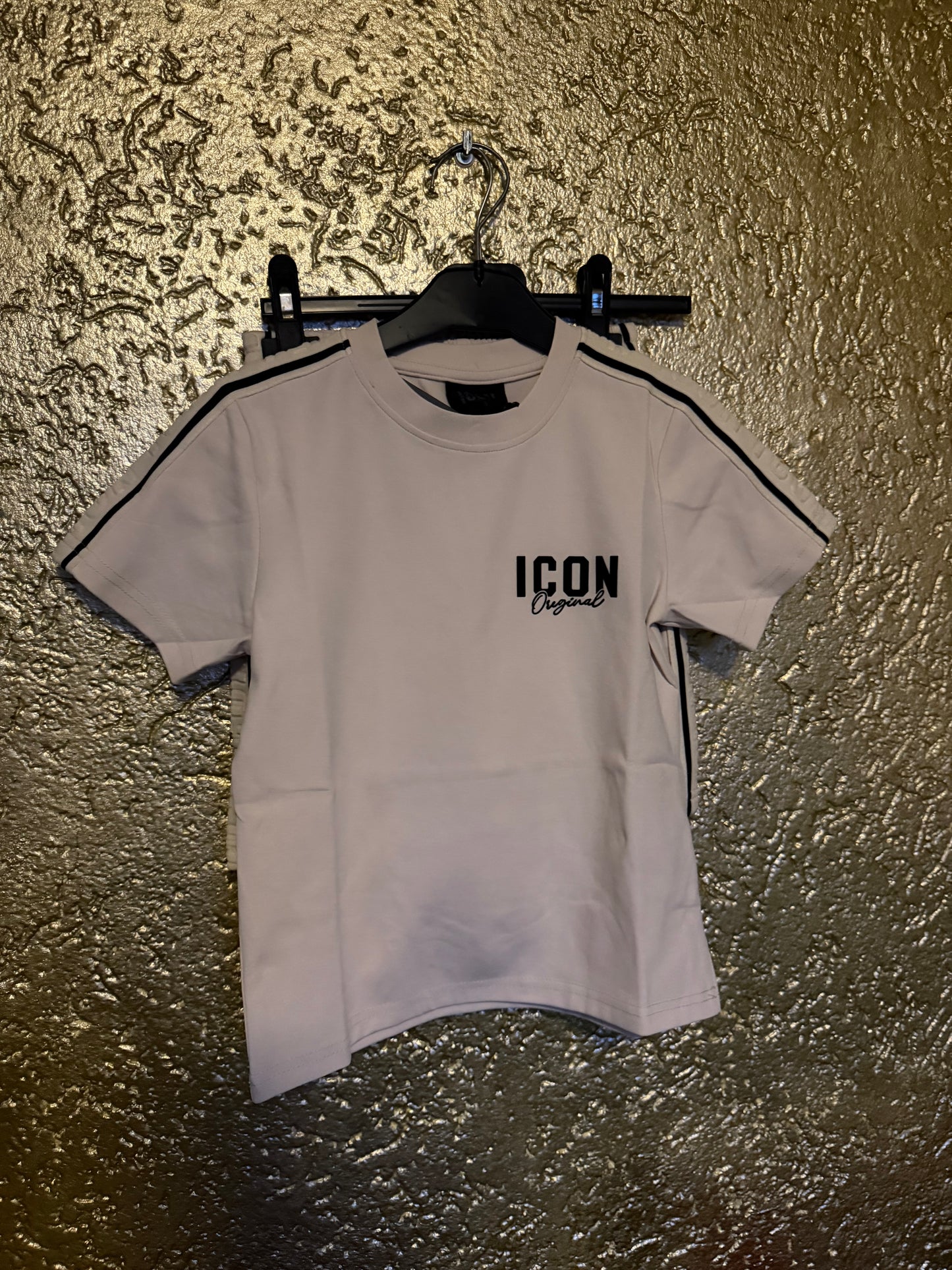 Icon sweat set beige