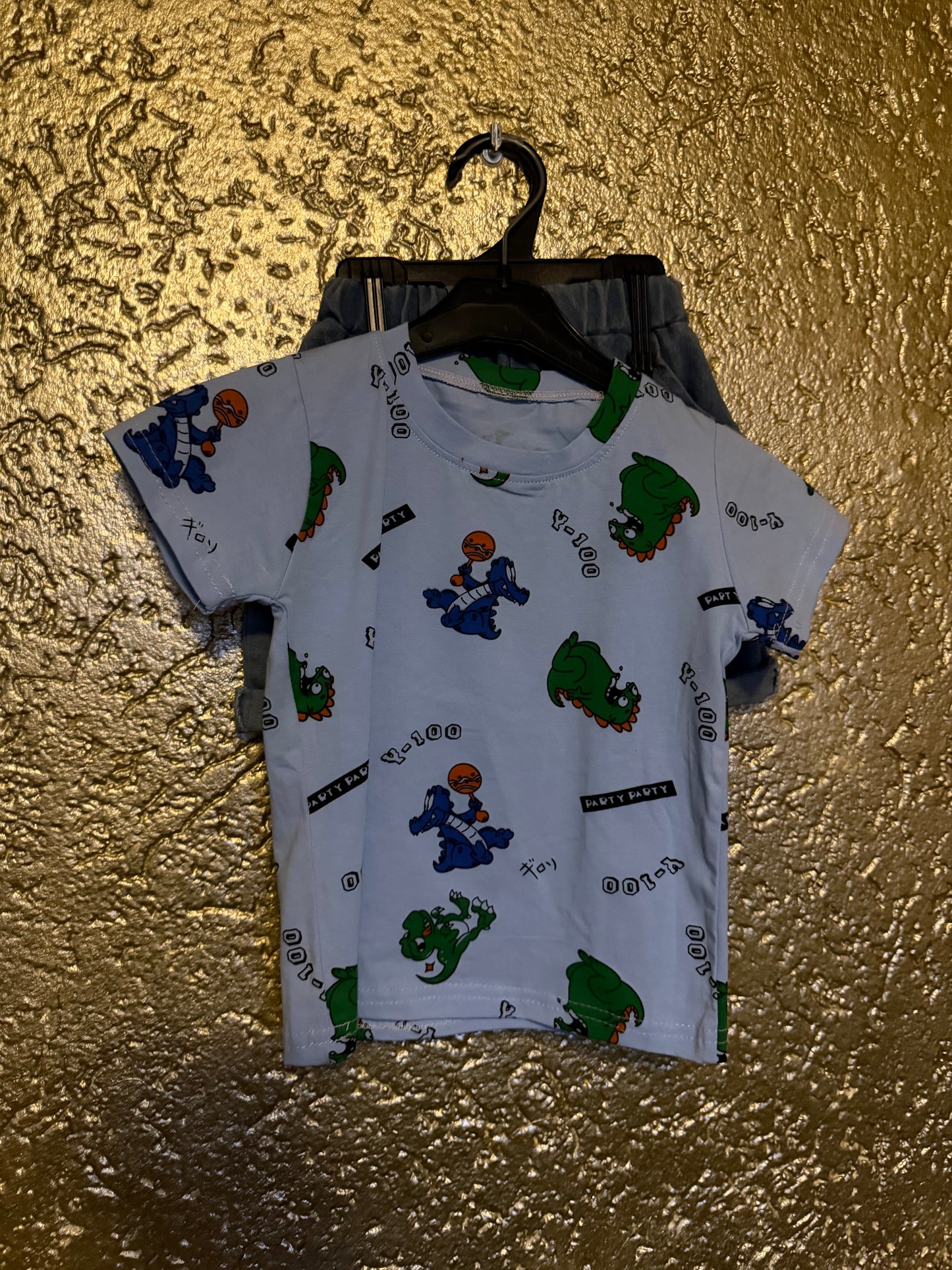 Dino set blue
