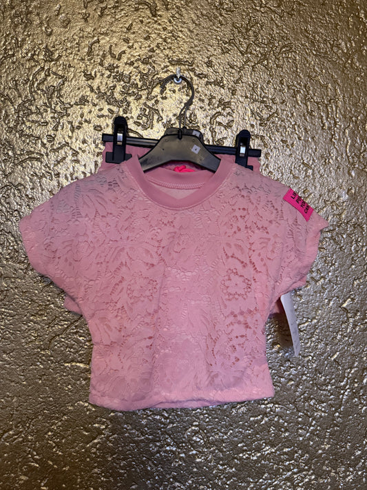 Trendy lace set pink