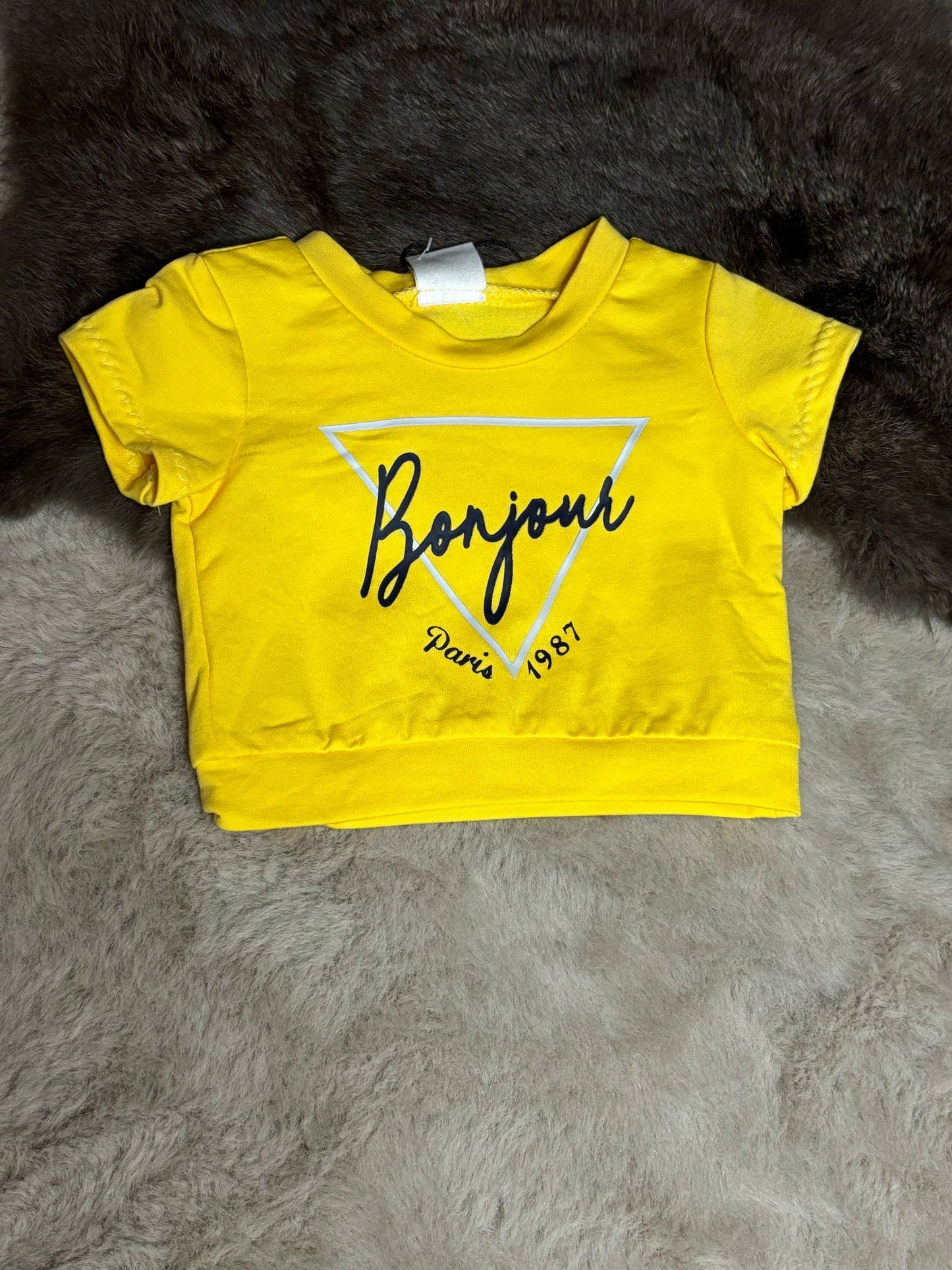 Bonjour set yellow