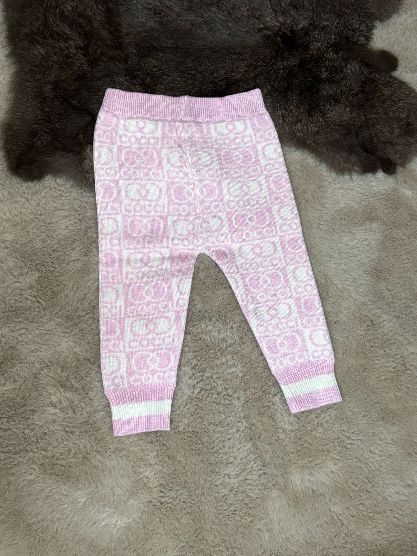cocci knitted pants lila