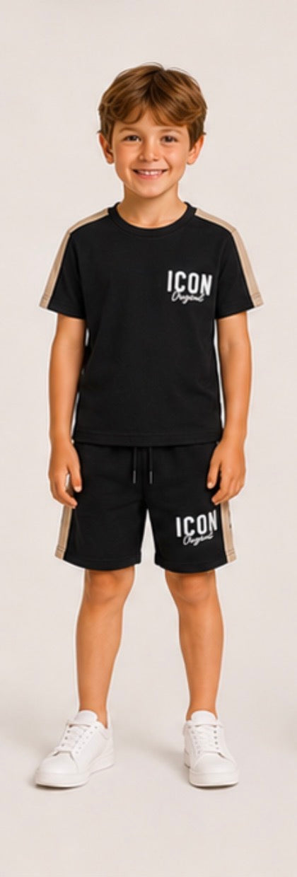 Icon sweat set black