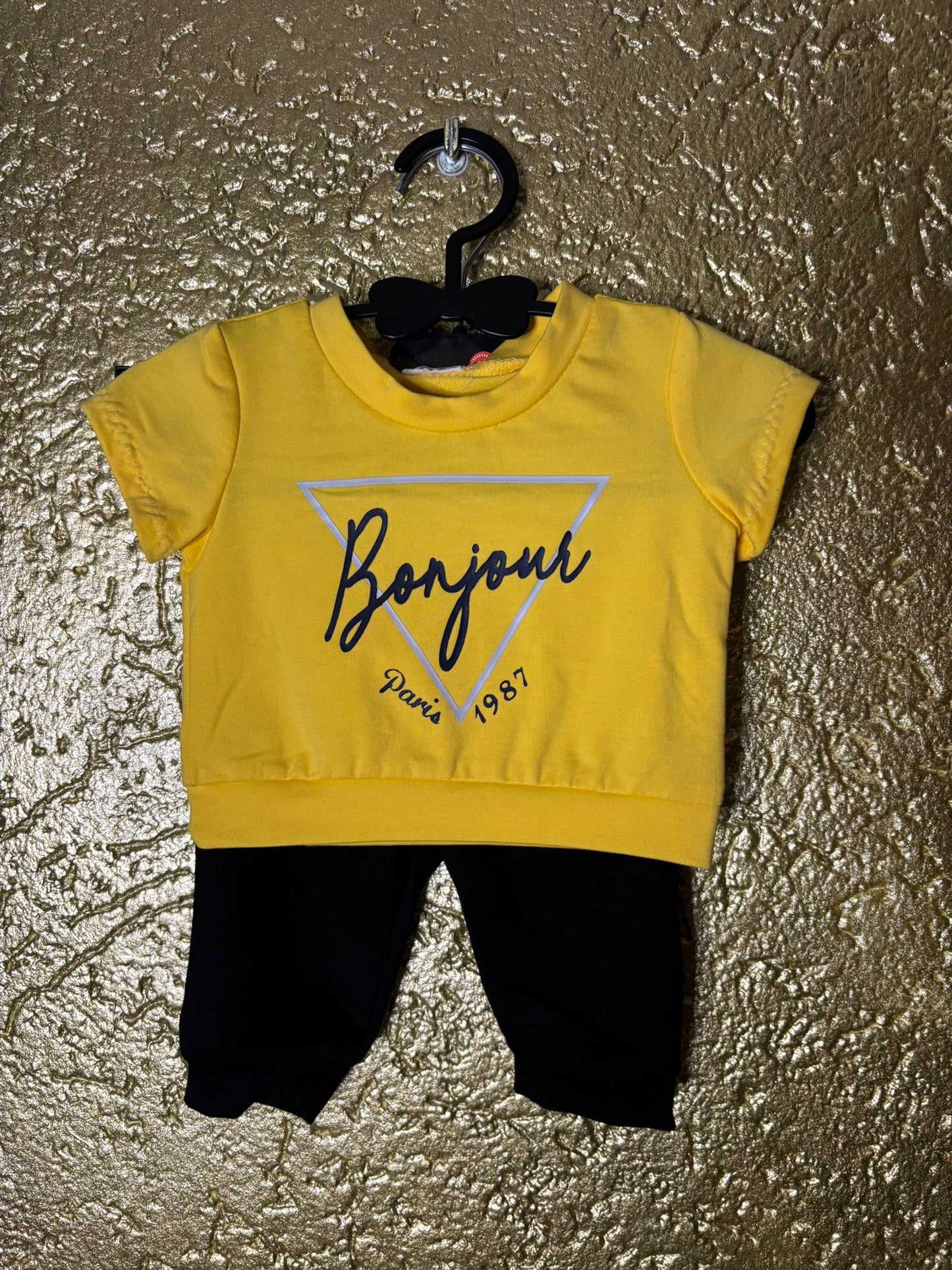 Bonjour set yellow