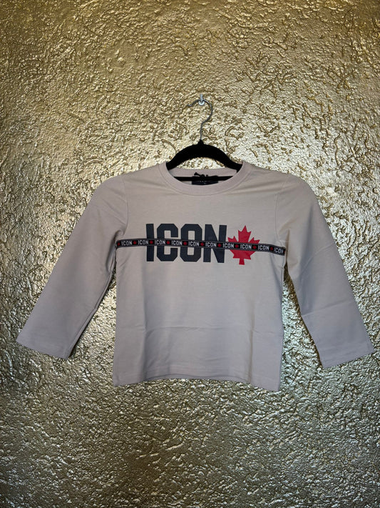 icon sweater beige