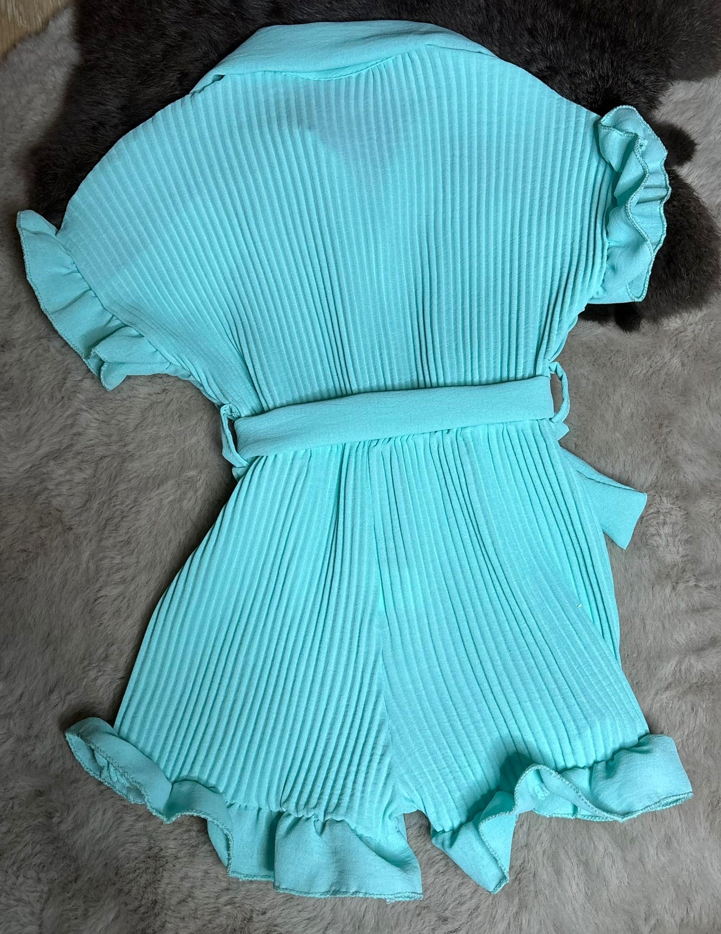 jumpsuit turquoise