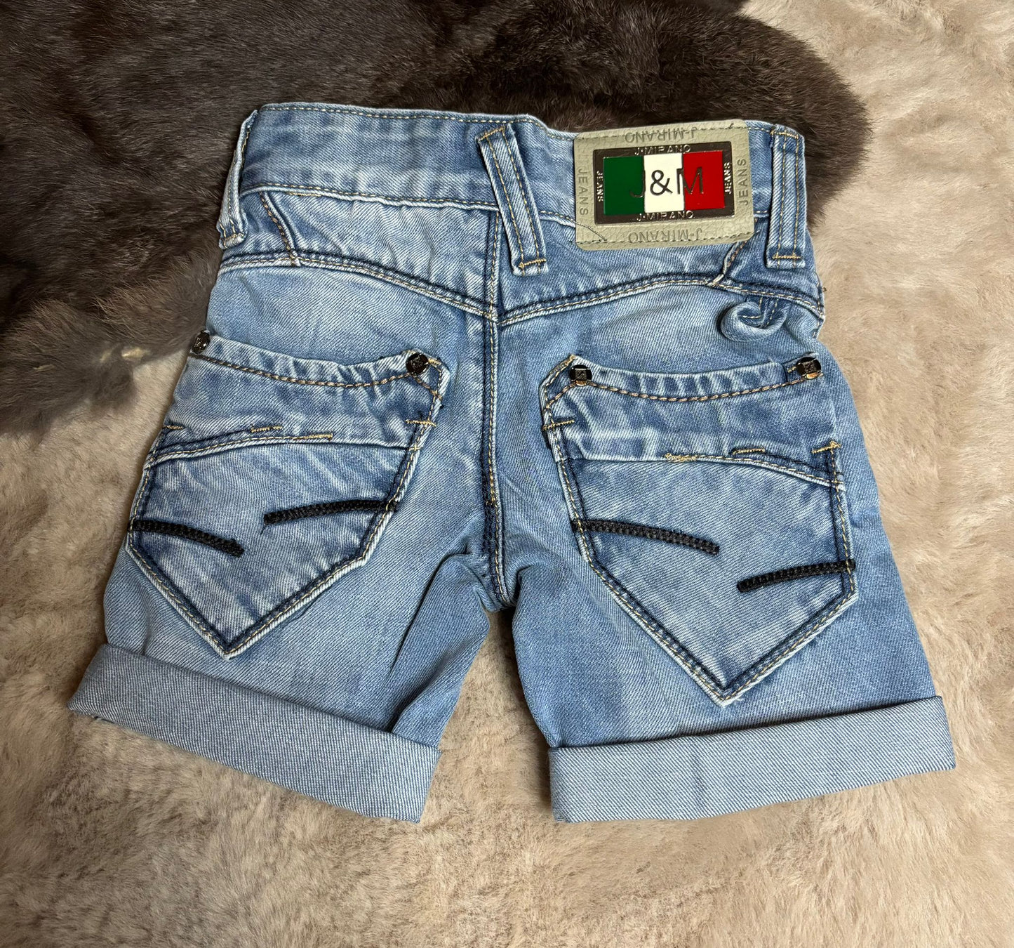 short jeans blue
